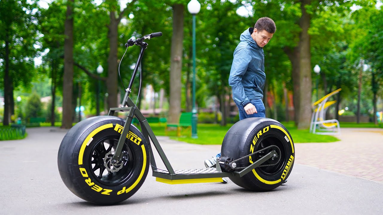 Electric Fat Tire Scooter